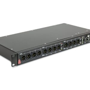 Allen & Heath DX012 12-output expander, three-quarter view