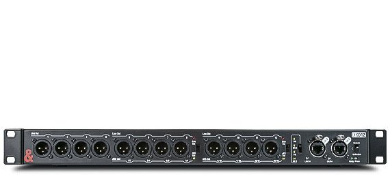 Allen & Heath DX012 12-output expander, front panel