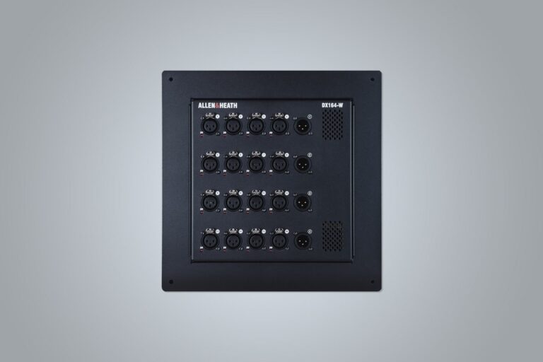 Allen & Heath DX164-W wall-mount expander, front panel