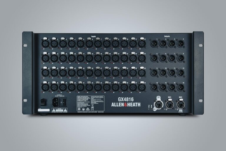 Allen & Heath GX4816 48-in 16-out expander, front panel