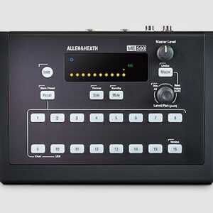 Allen & Heath ME-500 personal monitor mixer, top view