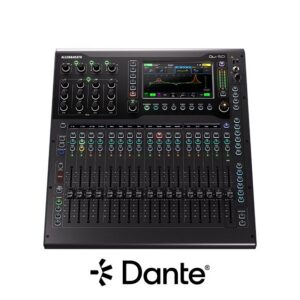 Allen & Heath Qu-5D digital mixer with Dante, top view