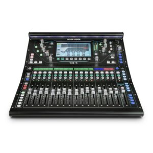 Allen & Heath SQ-5 digital mixer, front three-quarter view