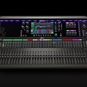 Allen & Heath SQ7+ digital mixer, top view