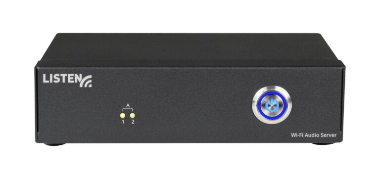 Listen Technologies ListenWIFI 2-Channel Wi-Fi Audio Server (LW-110-02-01)