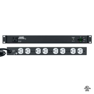 Lowell 9-Outlet Rackmount Power Panel