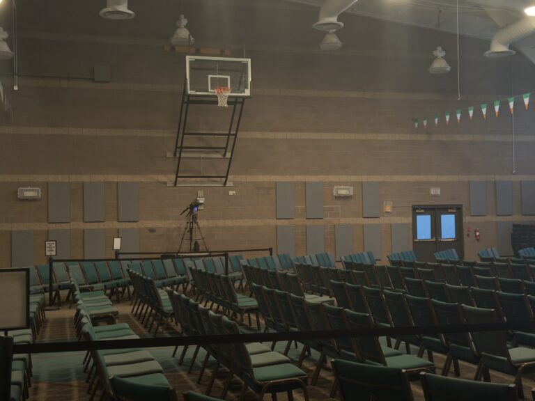 The North Metro auditorium before the project