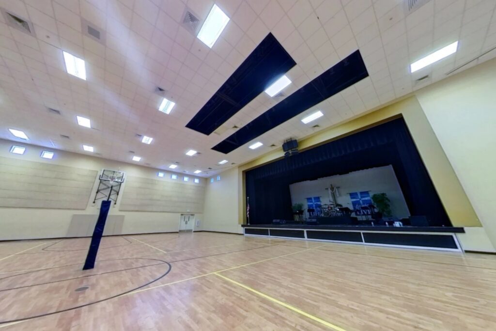 Palm City Presbyterian family life center before the project