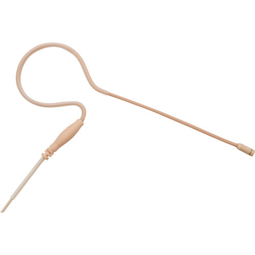 Point Source Audio CR-8S beige earworn microphone with a cardioid capsule on a thin boom.