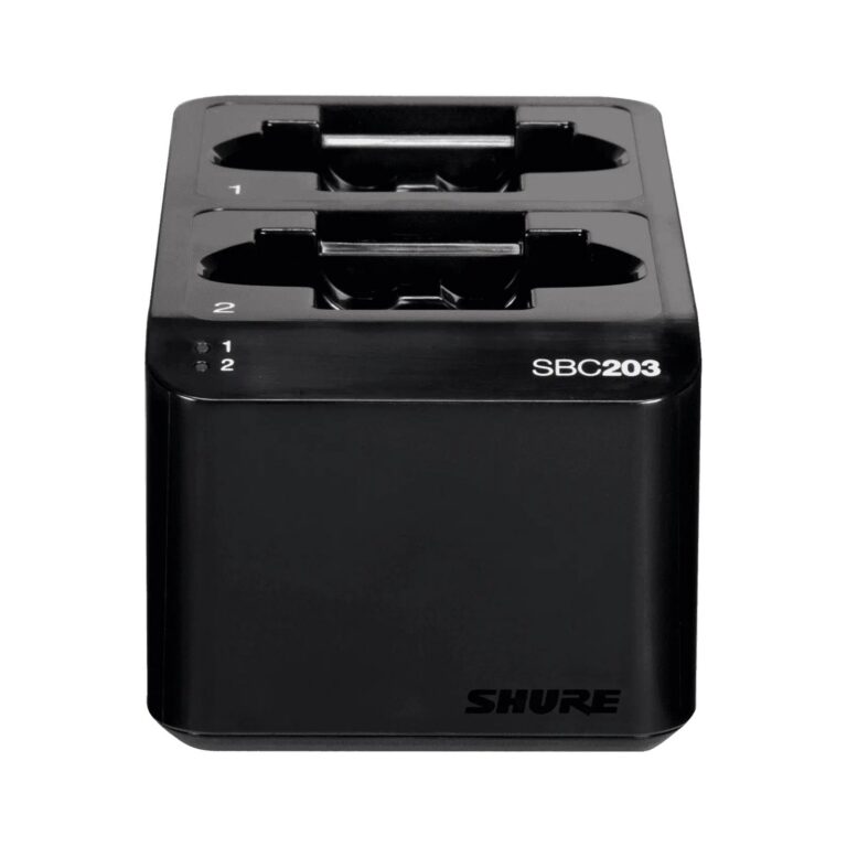 Shure SBC203 dual docking charger