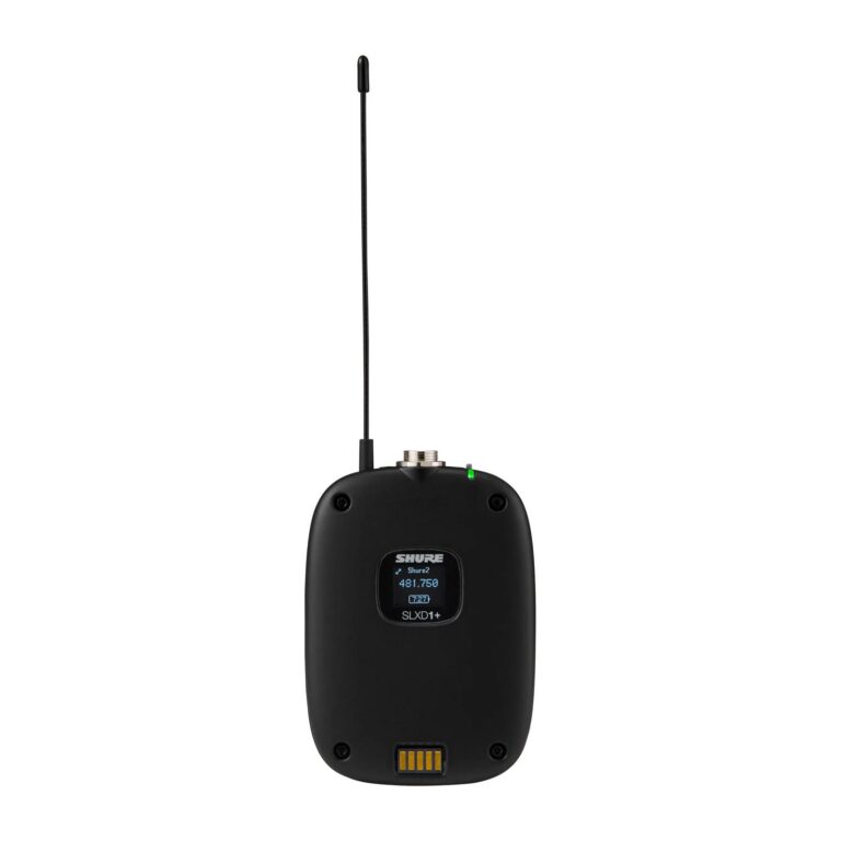 Shure SLXD1+ wireless bodypack transmitter