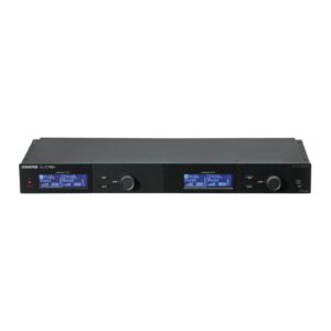 Shure SLXD4QDAN+ quad-channel wireless receiver with Dante