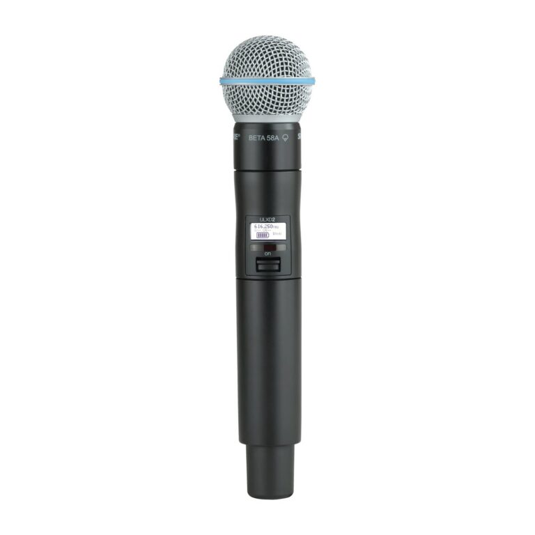 Shure ULXD2/B58 digital wireless handheld with Beta 58A capsule
