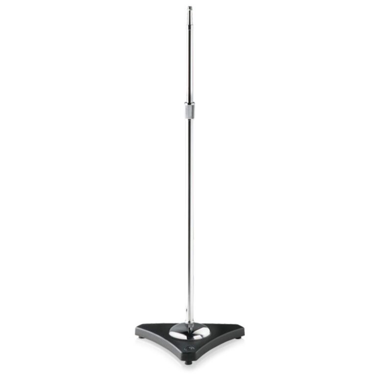 AtlasIED MS25 Professional Mic Stand, Chrome